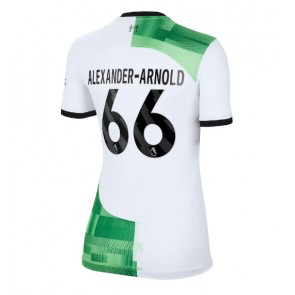 Liverpool Alexander-Arnold #66 Replika Udebanetrøje Dame 2023-24 Kortærmet